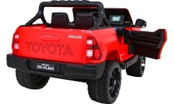 Samochód elektryczny dla dzieci Toyota Hilux czerwony