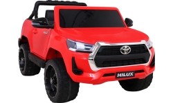 Samochód elektryczny dla dzieci Toyota Hilux czerwony
