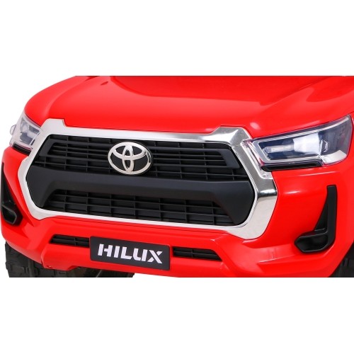 Samochód elektryczny dla dzieci Toyota Hilux czerwony