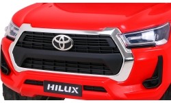 Samochód elektryczny dla dzieci Toyota Hilux czerwony