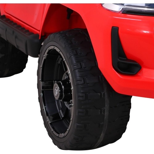Samochód elektryczny dla dzieci Toyota Hilux czerwony