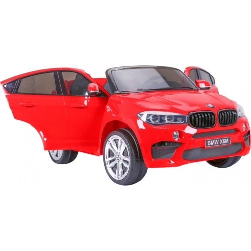 BMW X6M XXL samochód elektryczny dla dzieci, czerwony