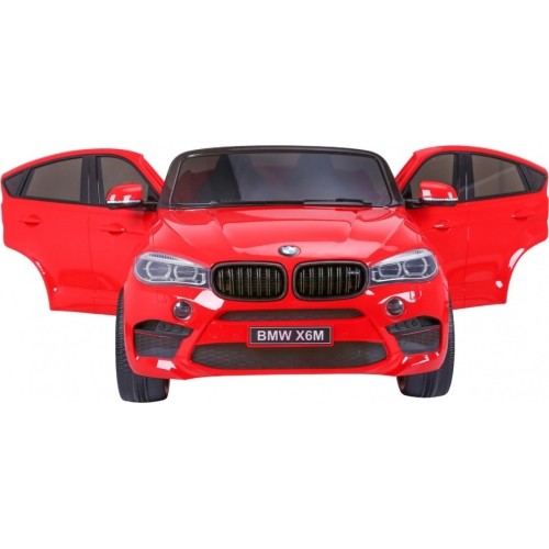 BMW X6M XXL samochód elektryczny dla dzieci, czerwony