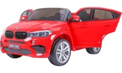 BMW X6M XXL samochód elektryczny dla dzieci, czerwony