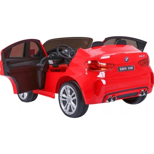 BMW X6M XXL samochód elektryczny dla dzieci, czerwony