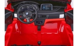 BMW X6M XXL samochód elektryczny dla dzieci, czerwony