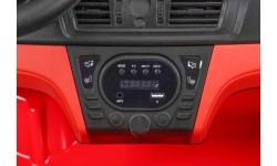 BMW X6M XXL samochód elektryczny dla dzieci, czerwony