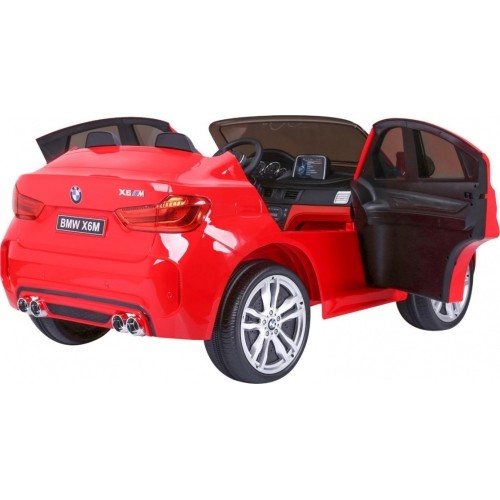 BMW X6M XXL samochód elektryczny dla dzieci, czerwony