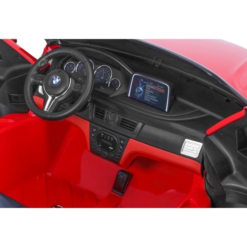 BMW X6M XXL samochód elektryczny dla dzieci, czerwony