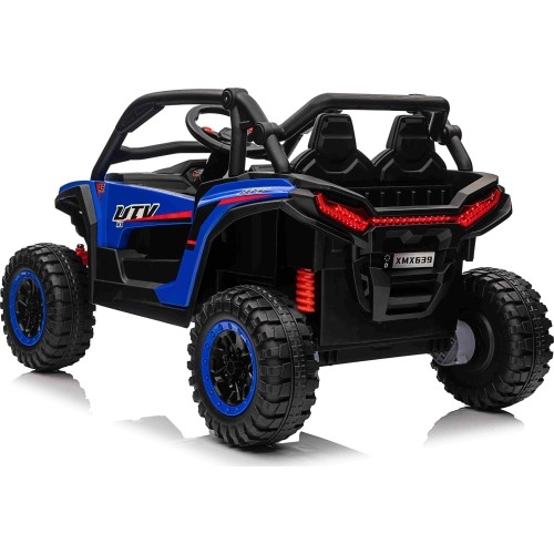 Pojazd elektryczny Buggy 4x4 KCK, niebieski