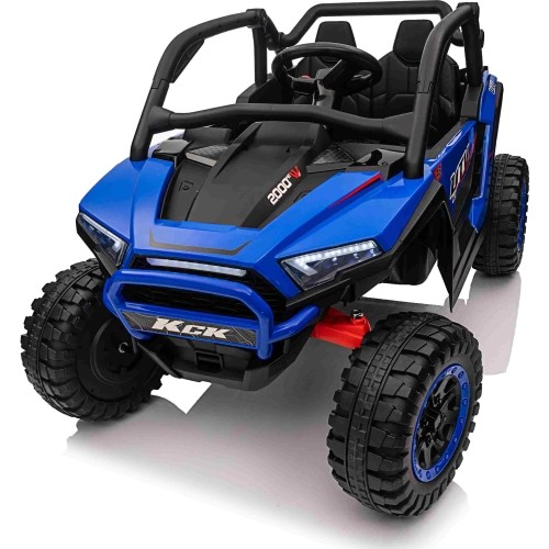 Pojazd elektryczny Buggy 4x4 KCK, niebieski