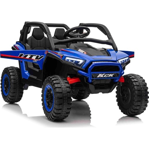 Pojazd elektryczny Buggy 4x4 KCK, niebieski