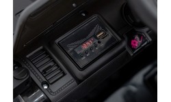Samochód terenowy elektryczny dla dzieci MOUNTAIN, czarny