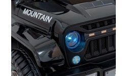 Samochód terenowy elektryczny dla dzieci MOUNTAIN, czarny
