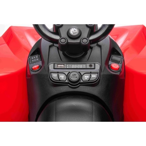 Quad Maverick ATV czerwony