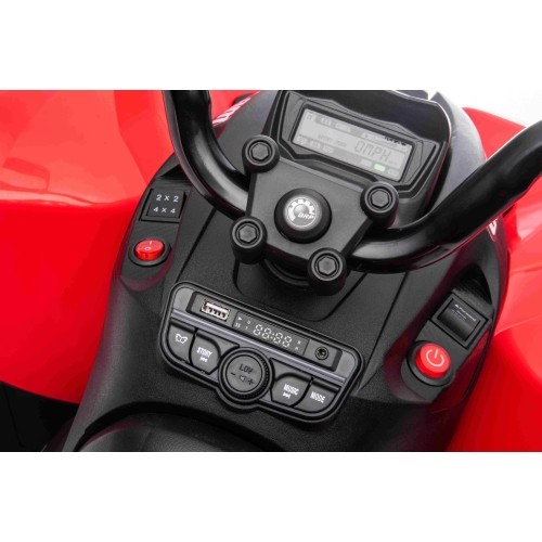 Quad Maverick ATV czerwony