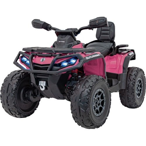 Quad Can Am Outlander ATV, różowy