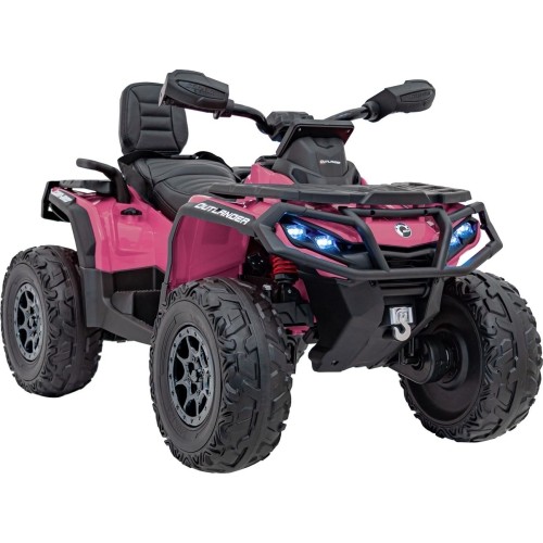Quad Can Am Outlander ATV, różowy