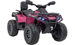 Quad Can Am Outlander ATV, różowy