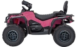 Quad Can Am Outlander ATV, różowy