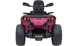 Quad Can Am Outlander ATV, różowy