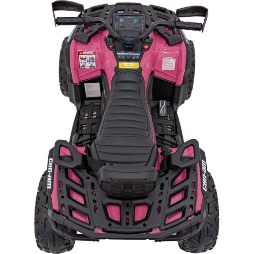 Quad Can Am Outlander ATV, różowy