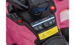 Quad Can Am Outlander ATV, różowy