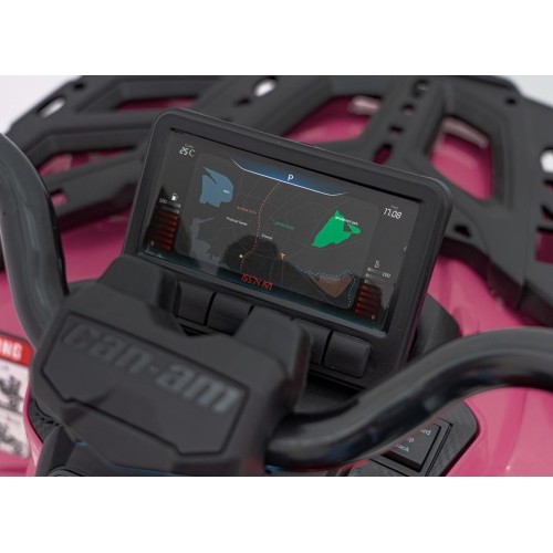 Quad Can Am Outlander ATV, różowy