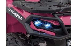 Quad Can Am Outlander ATV, różowy