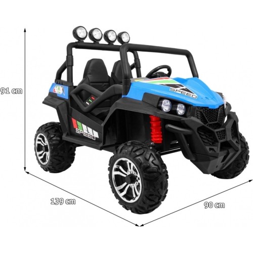 Pojazd elektryczny Grand Buggy 4x4 LIFT, niebieski