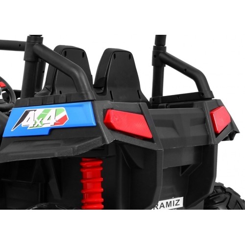 Pojazd elektryczny Grand Buggy 4x4 LIFT, niebieski