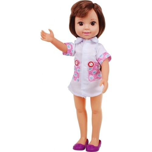 A Set Of Fashion Doll Nurse Blonde