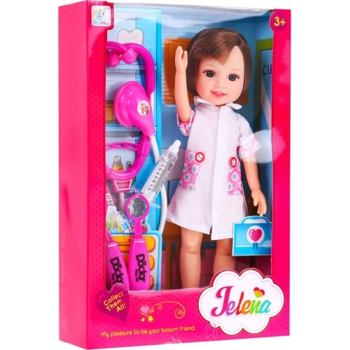 A Set Of Fashion Doll Nurse Blonde