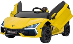 Pojazd elektryczny Lamborghini Revuelto XL STRONG, żółty