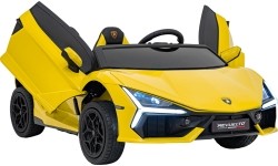 Pojazd elektryczny Lamborghini Revuelto XL STRONG, żółty