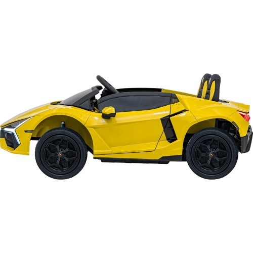 Pojazd elektryczny Lamborghini Revuelto XL STRONG, żółty