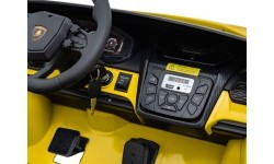 Pojazd elektryczny Lamborghini Revuelto XL STRONG, żółty