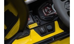 Pojazd elektryczny Lamborghini Revuelto XL STRONG, żółty