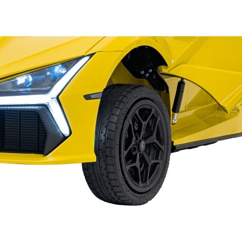 Pojazd elektryczny Lamborghini Revuelto XL STRONG, żółty