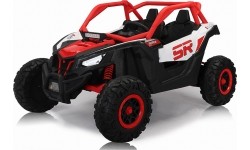 Pojazd elektryczny Buggy SR Super 66, czerwony