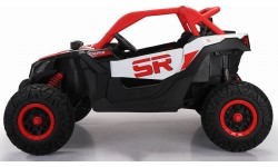 Pojazd elektryczny Buggy SR Super 66, czerwony