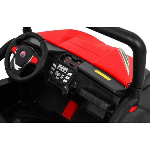 Pojazd elektryczny Grand Buggy 4x4 LIFT, czerwony