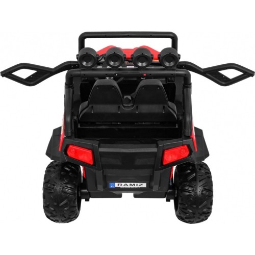 Pojazd elektryczny Grand Buggy 4x4 LIFT, czerwony