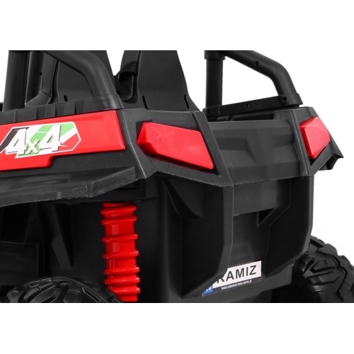 Pojazd elektryczny Grand Buggy 4x4 LIFT, czerwony
