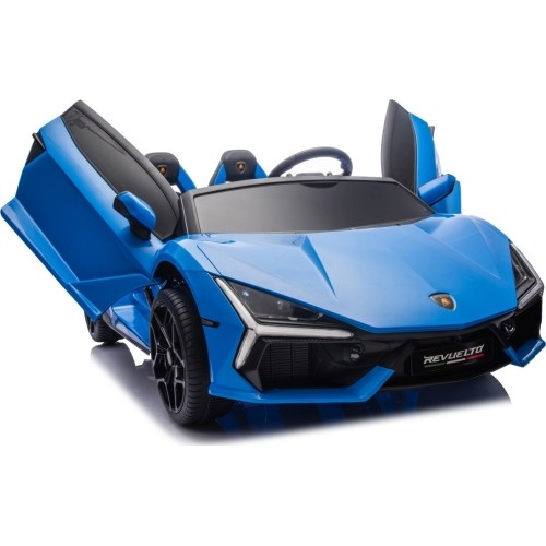 Pojazd elektryczny Lamborghini Revuelto XL STRONG, niebieski
