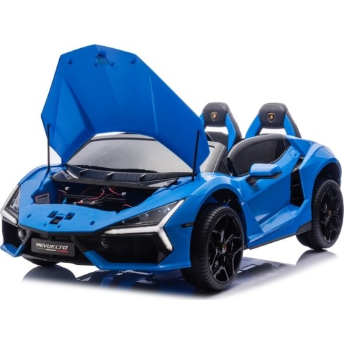 Pojazd elektryczny Lamborghini Revuelto XL STRONG, niebieski