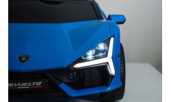 Pojazd elektryczny Lamborghini Revuelto XL STRONG, niebieski
