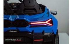 Pojazd elektryczny Lamborghini Revuelto XL STRONG, niebieski