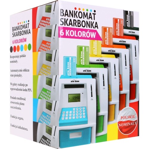 Zabawkowy bankomat, czarny