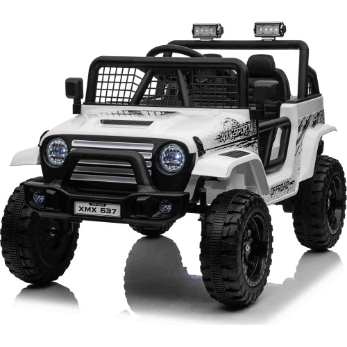 Pojazd elektryczny OFF ROAD 4x4 Sport, biały